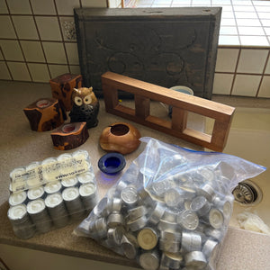 Home Decor grouping (candles and more)- L662