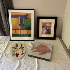 4 Piece Artwork Grouping - L663