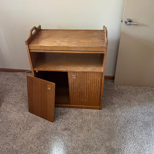 Vintage wooden cabinet (door needs repair) - L670