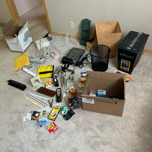 Office Grouping (shredder and more)- L673