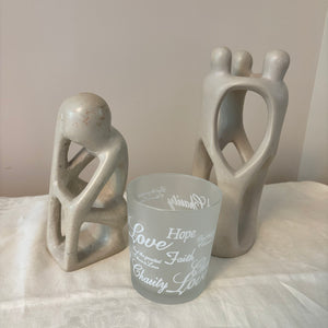 Home Decor grouping (vintage African figurines and more) - L546