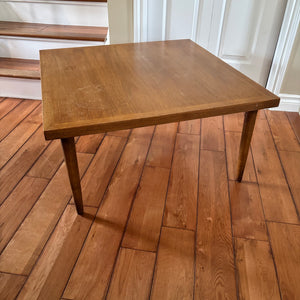 Mid century solid wood coffee table (water marks on top) - M674A