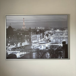 55” x 39” Canvas print of Paris- O505