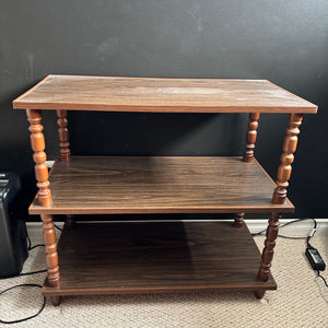 Vintage brown shelf- O507