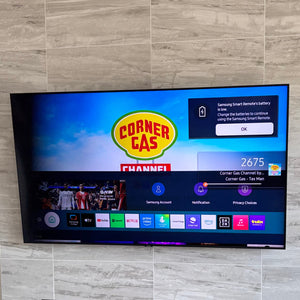 65” Samsung TV manufactured in 2020 (no stand) - R509