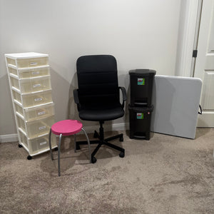 Office Grouping (5’ folding table and more) - R565