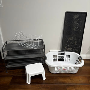 Home grouping (metal shoe rack and more) - R570