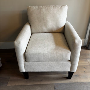 Elite Sofa Designs Hamilton Chair with Grande linen fabric - J403