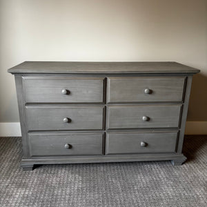 Oxford Baby solid wood 6 drawer Kendra dresser (wear on top) - J417