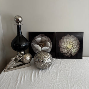 Home Decor Grouping (black and silver) - J437