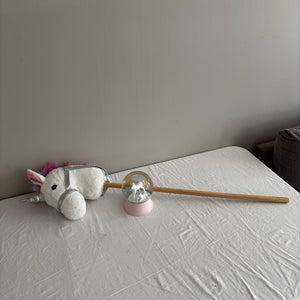 Childrens Grouping (unicorn hobby horse and snow globe)-J461