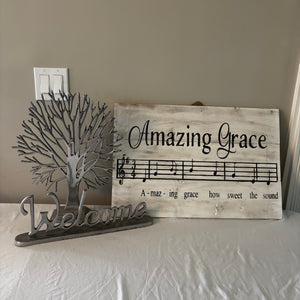 Home Decor Grouping (welcome sign and more) - J471