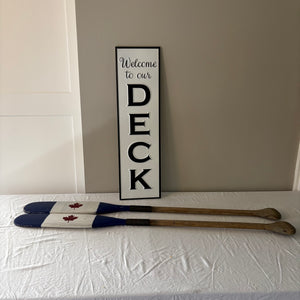 Cabin Decor (paddles and more) - J479