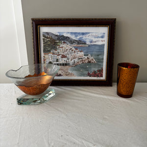 Home Decor Grouping (signed crystal bowl and more)-J485