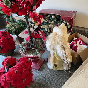 Christmas Grouping (poinsettia and more) - J525