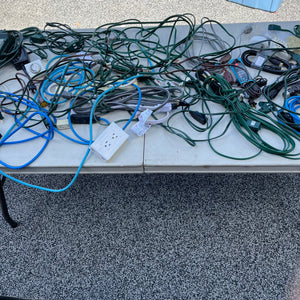 Garage Grouping (extension cords) - J526 ***table not included