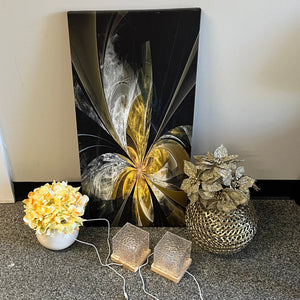 Home Decor Grouping (abstract floral print and more) - J533