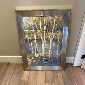 43” x 30” Nature print with metal frame - J534