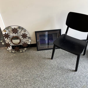Home Decor Grouping (mirror with metal frame and more)-J536