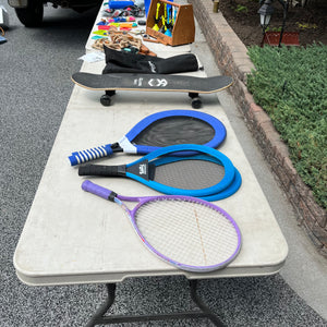 Sports Grouping (rackets and more)-J540 **table not included