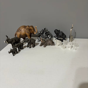 Home Decor Grouping(ceramic elephants and more) C823