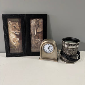 Home Decor Grouping (clock and more) C872
