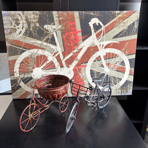 Home Decor grouping (bicycle themed decor) - S604