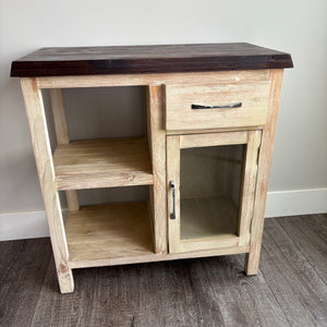 Rustic farmhouse Wooden Accent stand/cabinet - S618