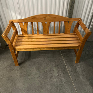 Wooden outdoor/indoor bench - U813