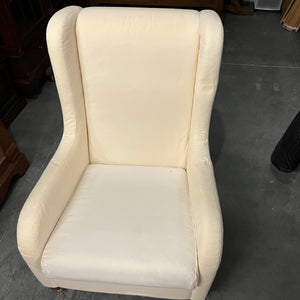 Ikea wing chair with white cover (cover needs cleaning) - U821