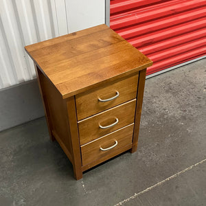 Life at home three drawer night stand - U838