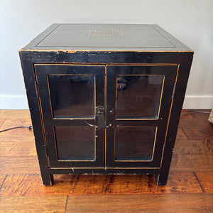C737 Vintage Ming style accent cabinet (22" x 22" 24")