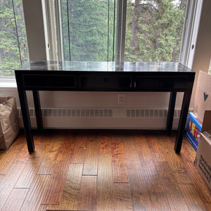 C759 Vintage Ming style accent/console table with 3 drawers(58"x 40" x  31")