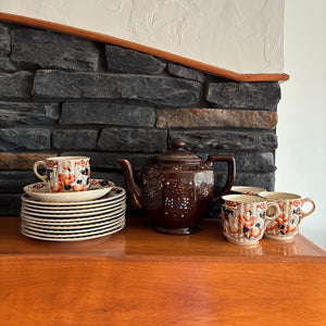 C775 Vintage Porcelain Grouping (1 teacup is cracked)