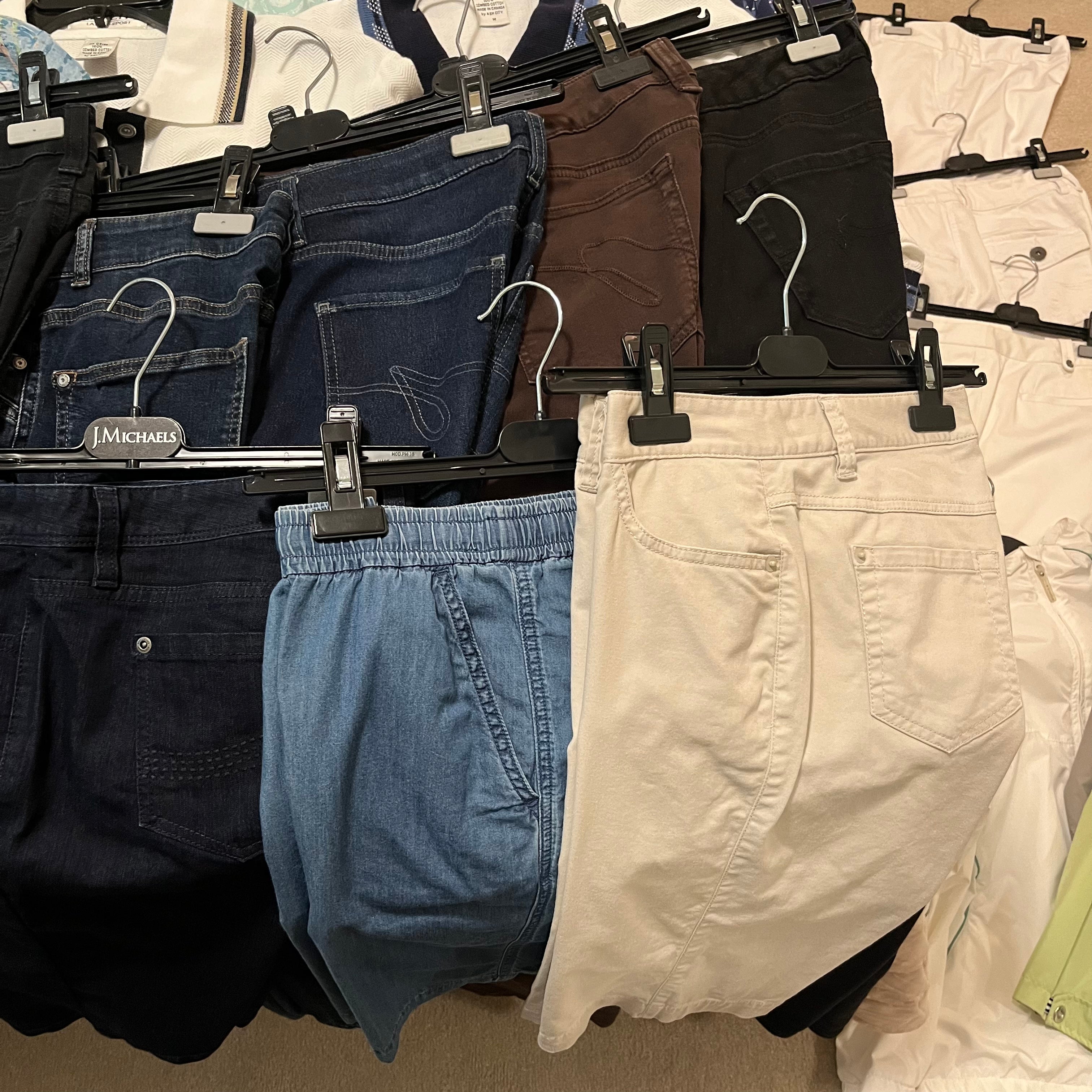 E511 Womens Medium Size Clothing Grouping (shirts, pants, skirts and jackets, Elena Wang and more)