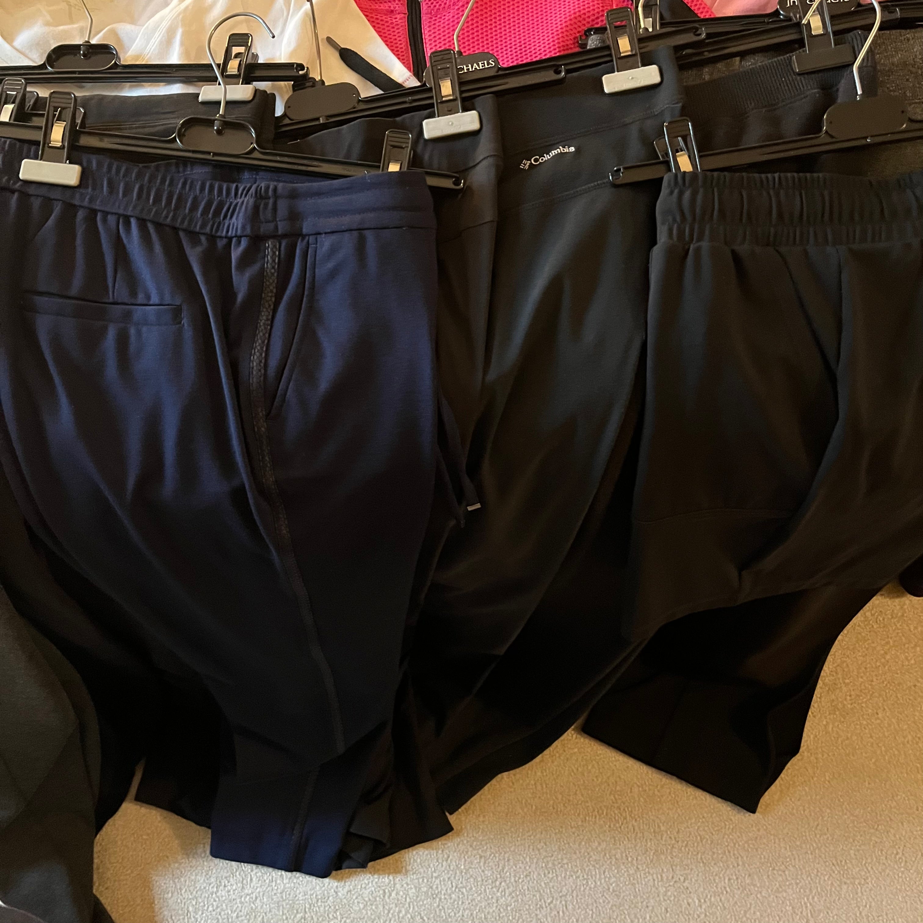 E525 Size small womens clothing grouping (jackets, tops, pants)