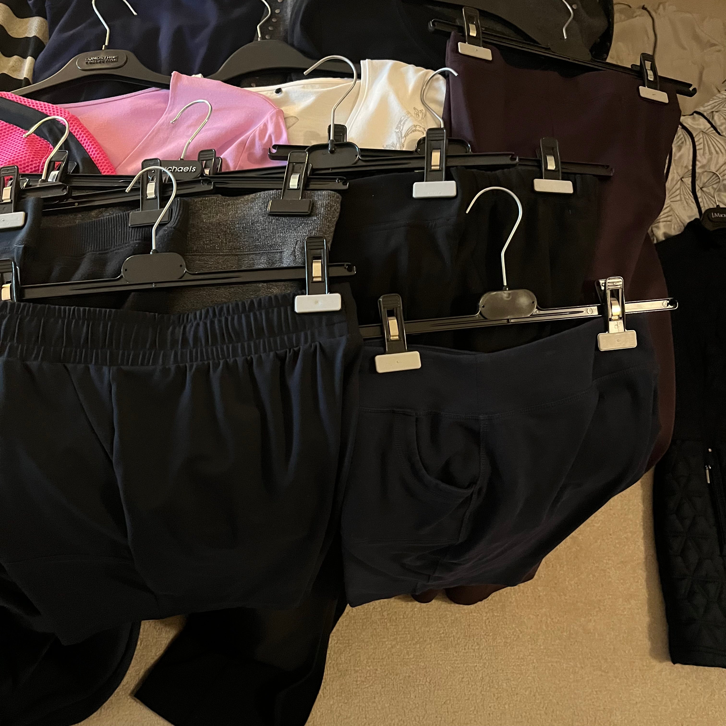E525 Size small womens clothing grouping (jackets, tops, pants)