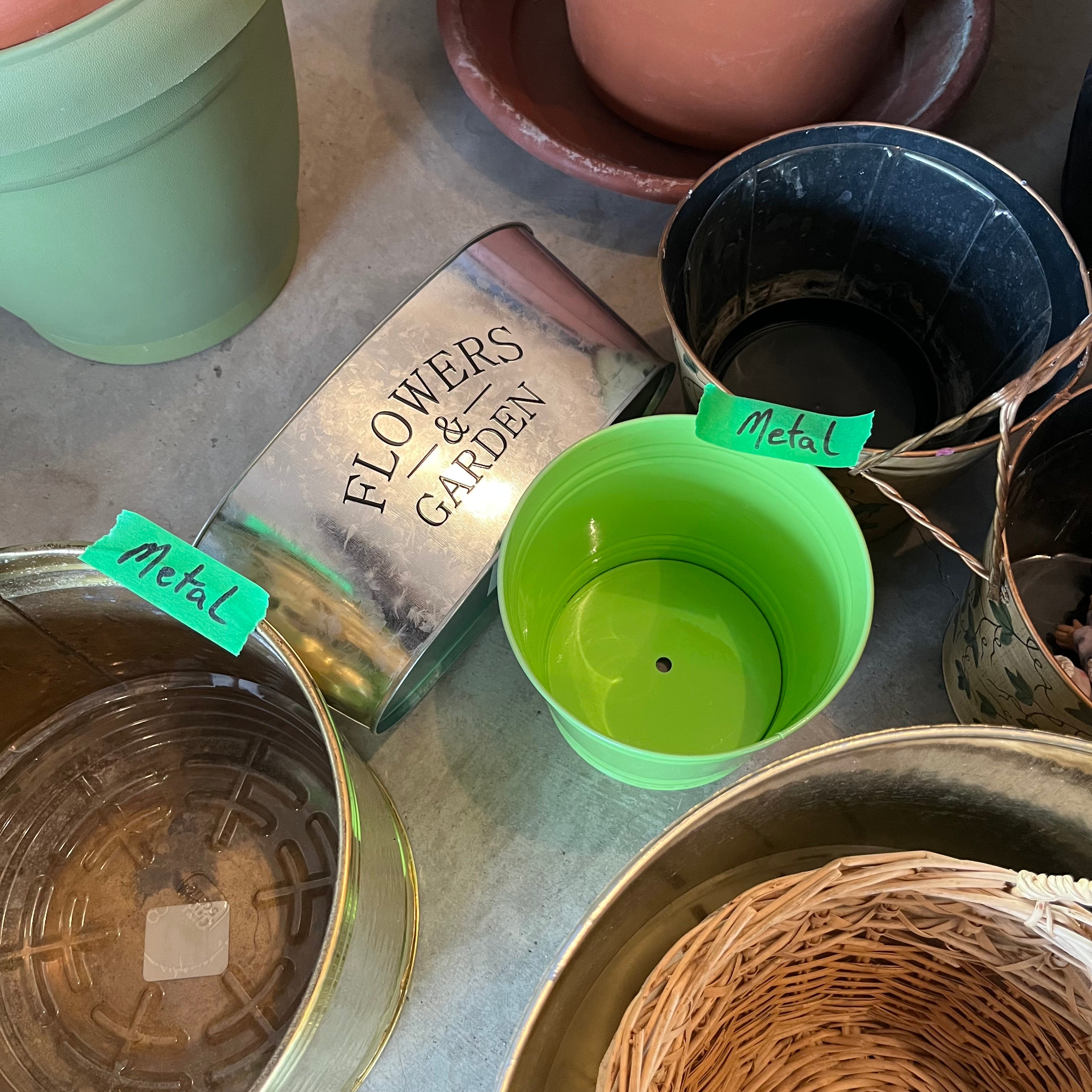 E533 Planter Grouping (resin and more)
