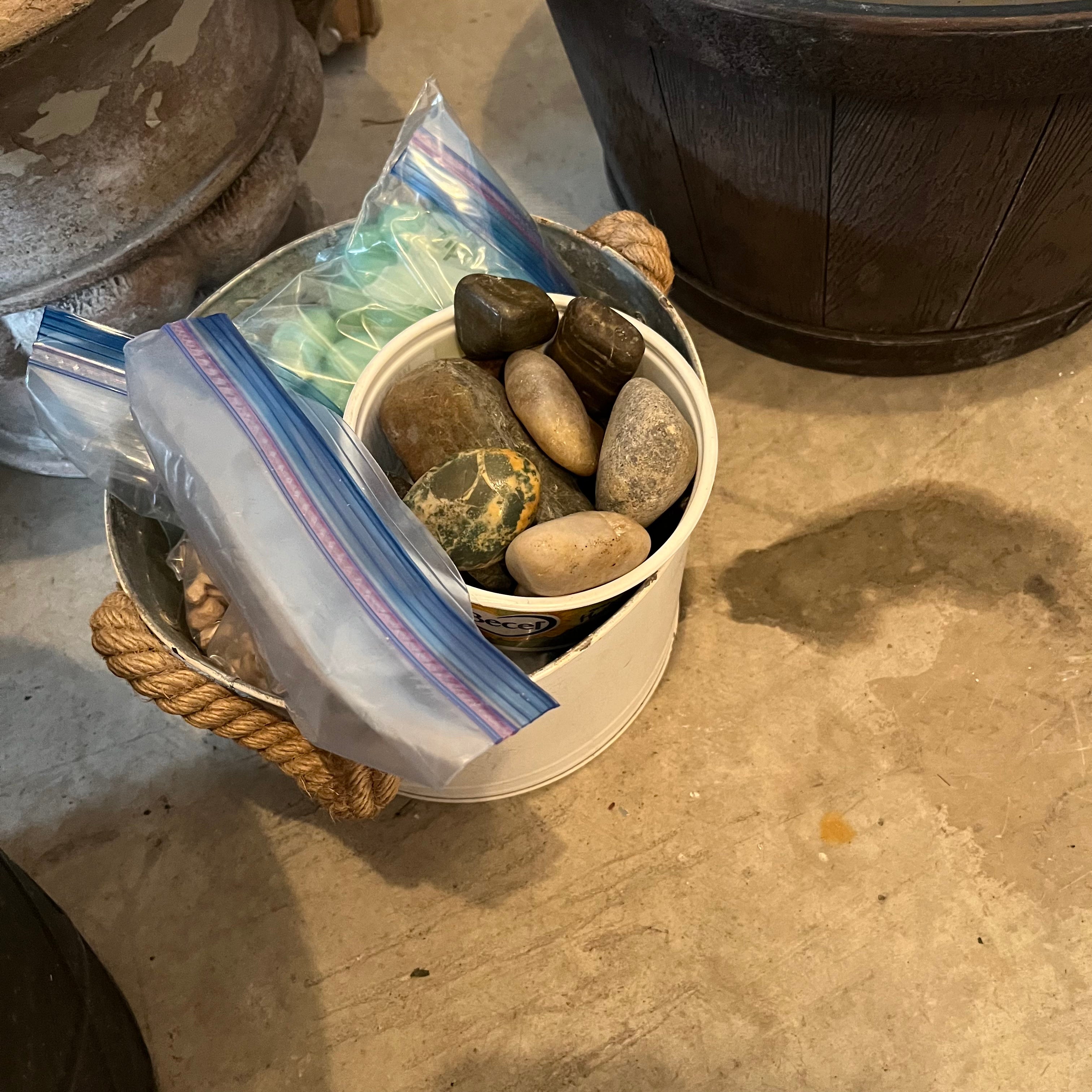 E533 Planter Grouping (resin and more)