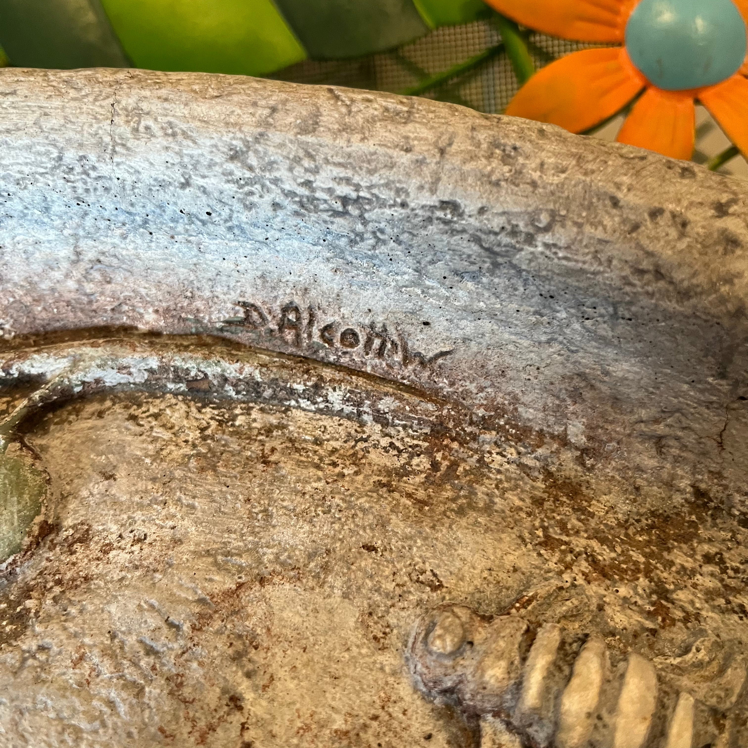 E534 Garden Grouping (bird bath has some damage)