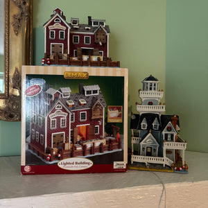 W559B Set of 2 Lemax Mini lighted houses