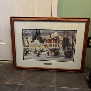 W561A "Fantasy On ice" print by Walter Campbell