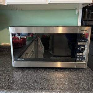 W563A Panasonic Microwave Stainless Steel Finish