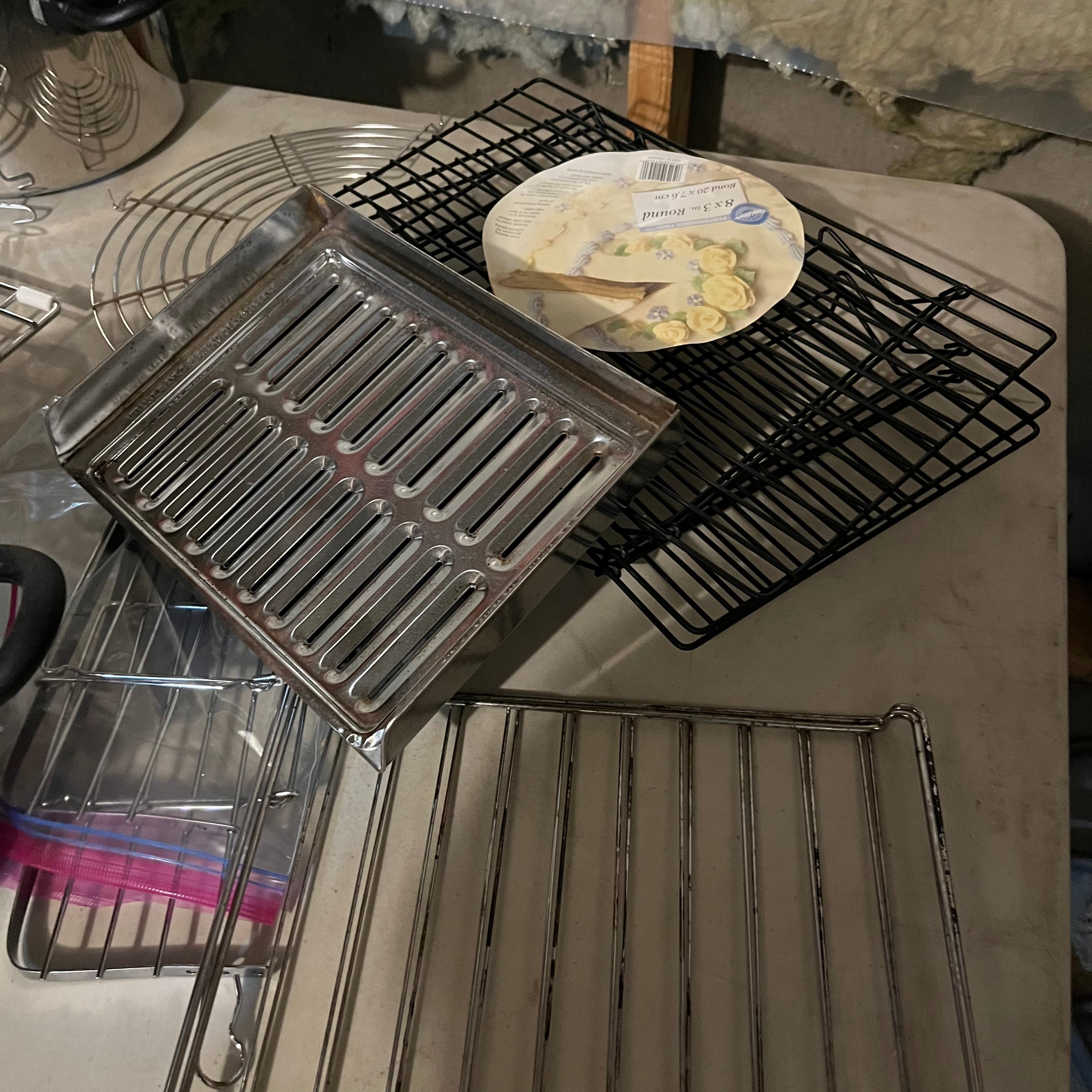 W703 Kitchen Grouping (egg poacher as is) ***table not included