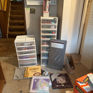 W576A Crafting Grouping (bins, paper and more)