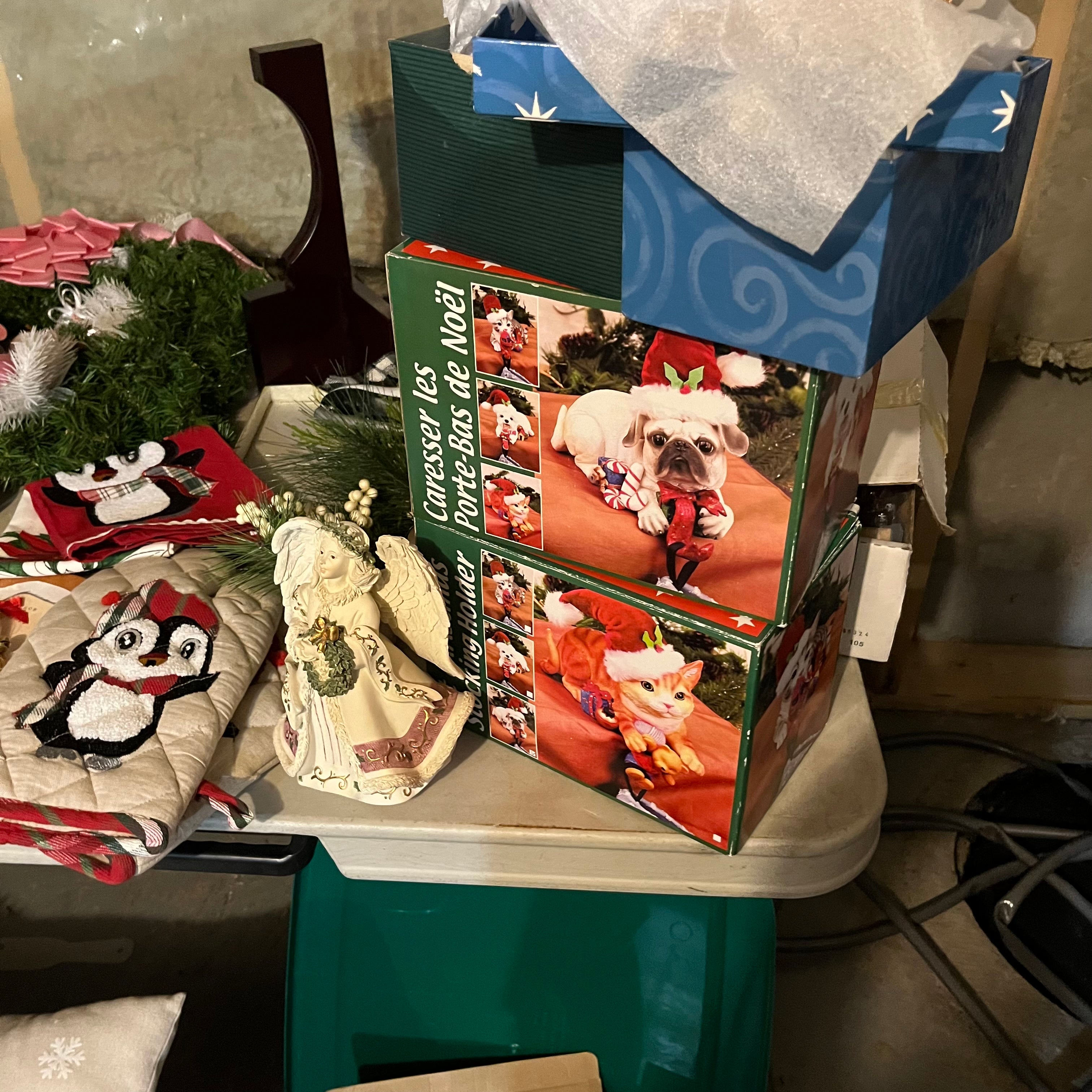 W711 Christmas grouping (table not included)