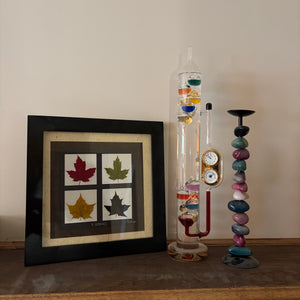 W580 Artwork and Collectibles Grouping (Leaf Artwork and more)