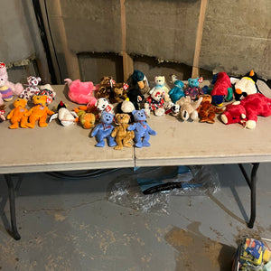 W713 Stuffed Toys grouping (table not included)