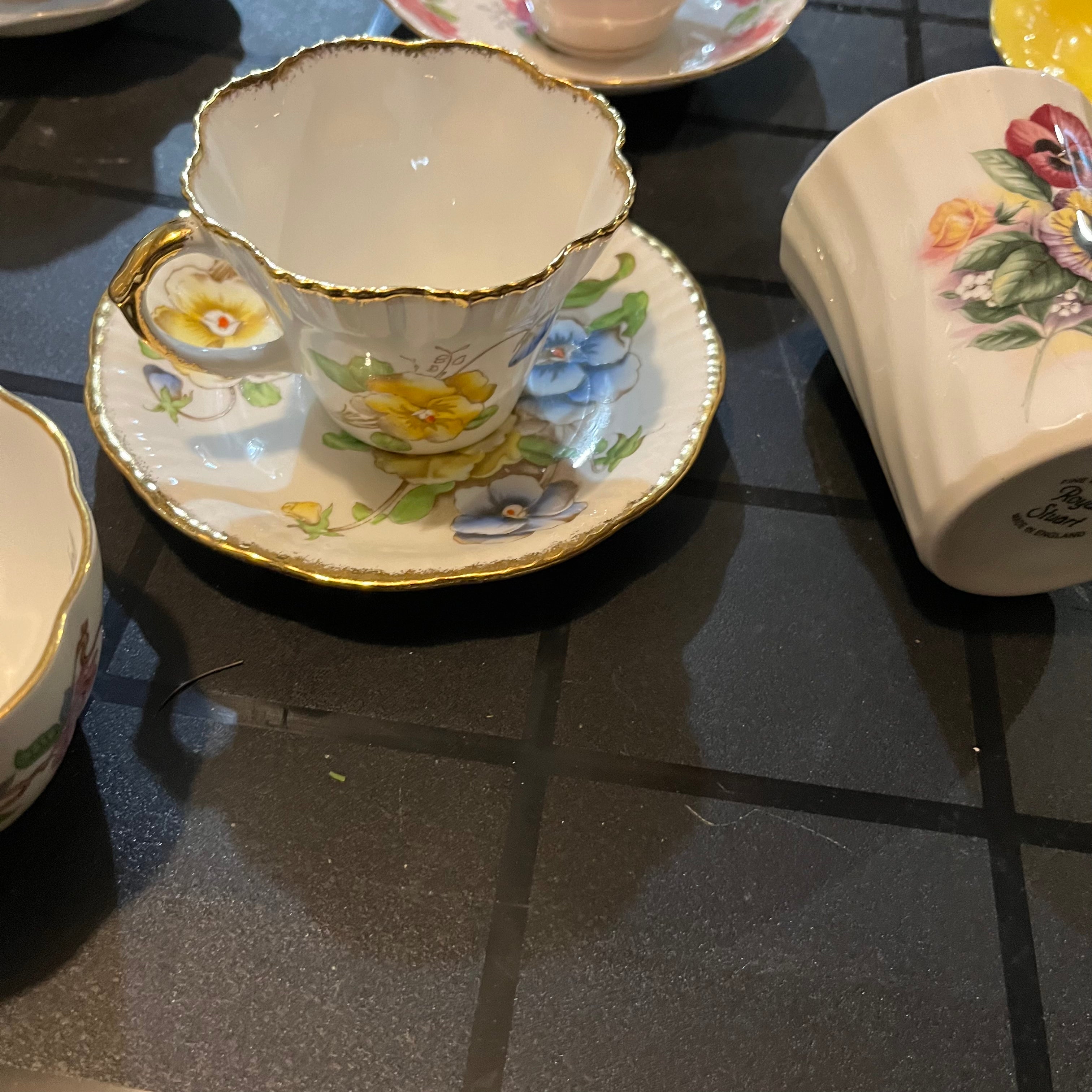 W720 Vintage Treacups and more grouping