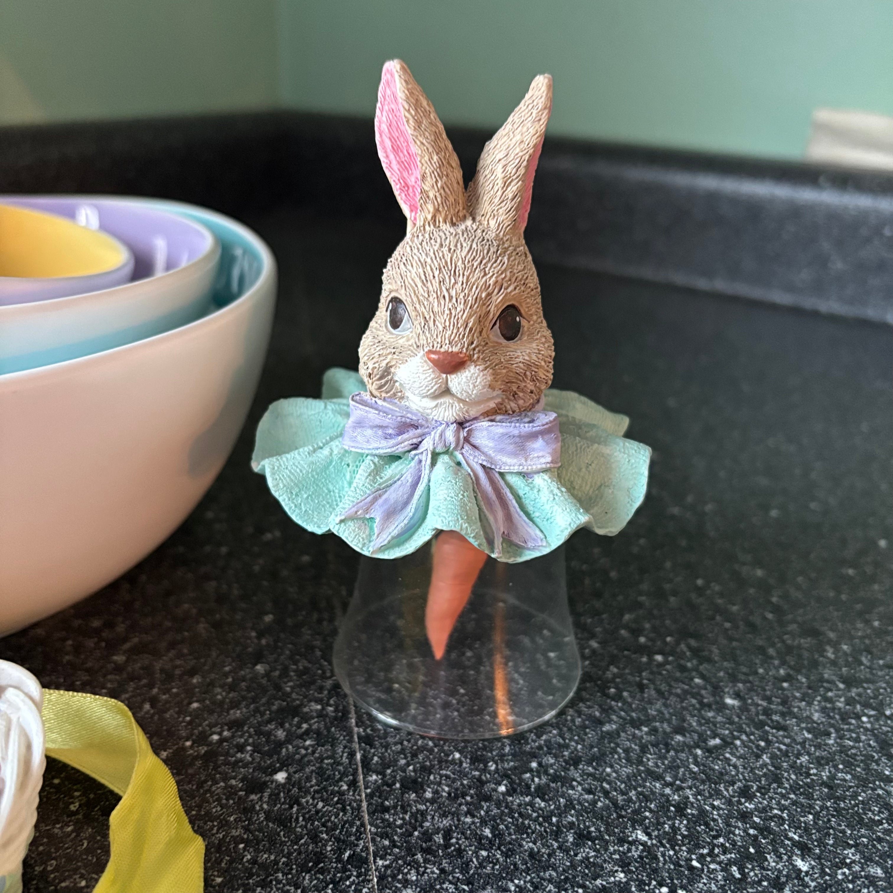 W601 Easter Decor Grouping (pastel bowls and more)